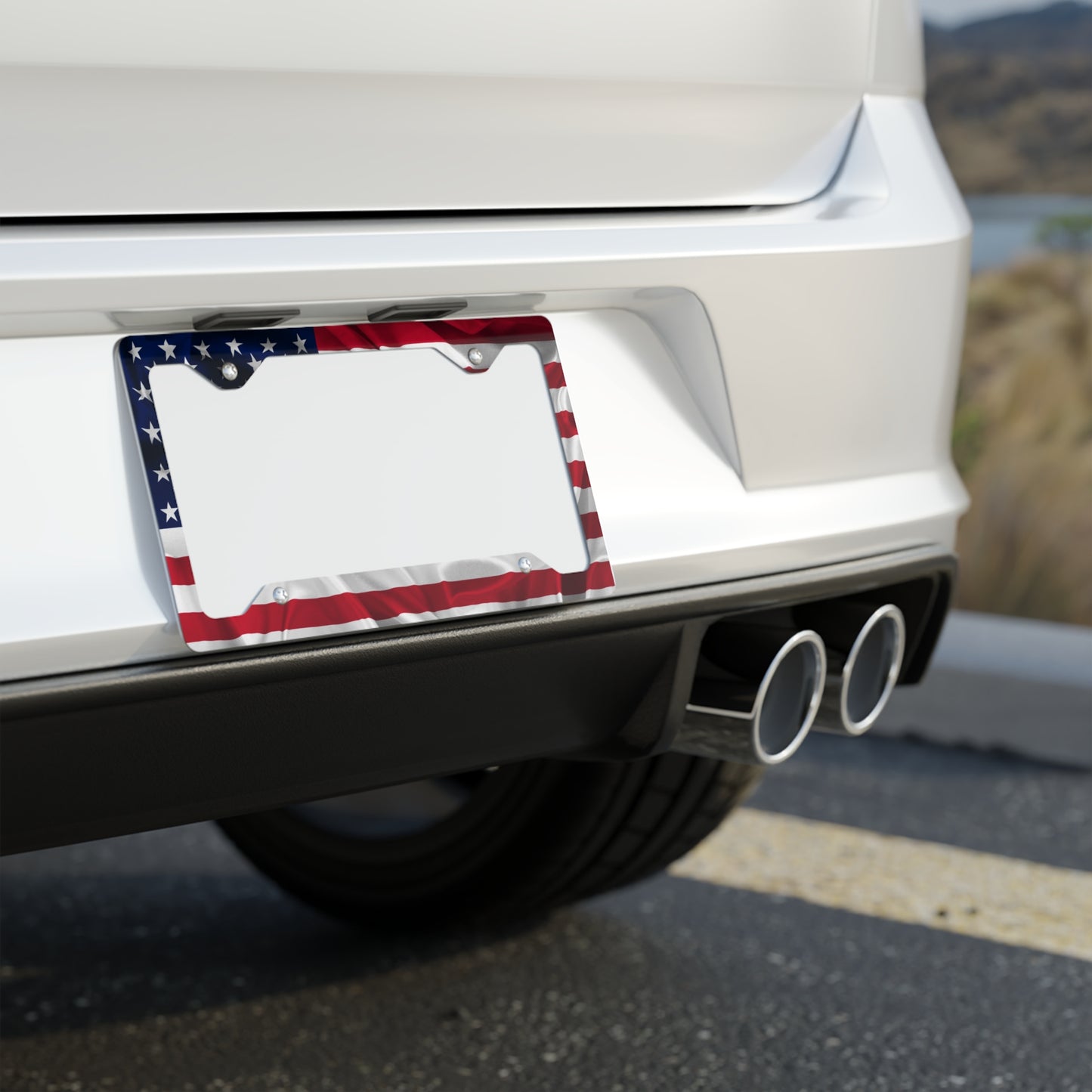 Metal License Plate Frame