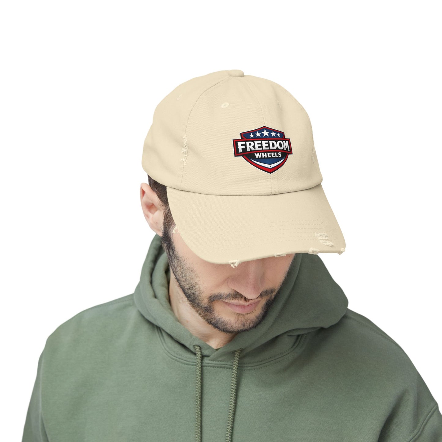 Freedom Wheels Distressed Cap