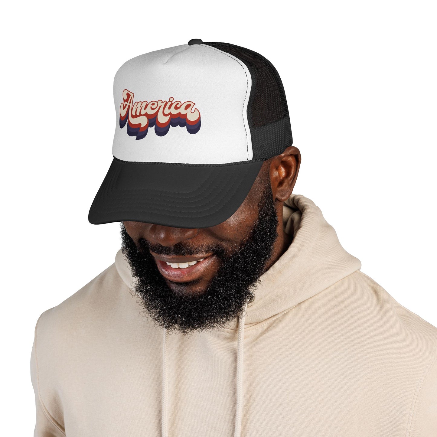 America Retro Trucker Cap