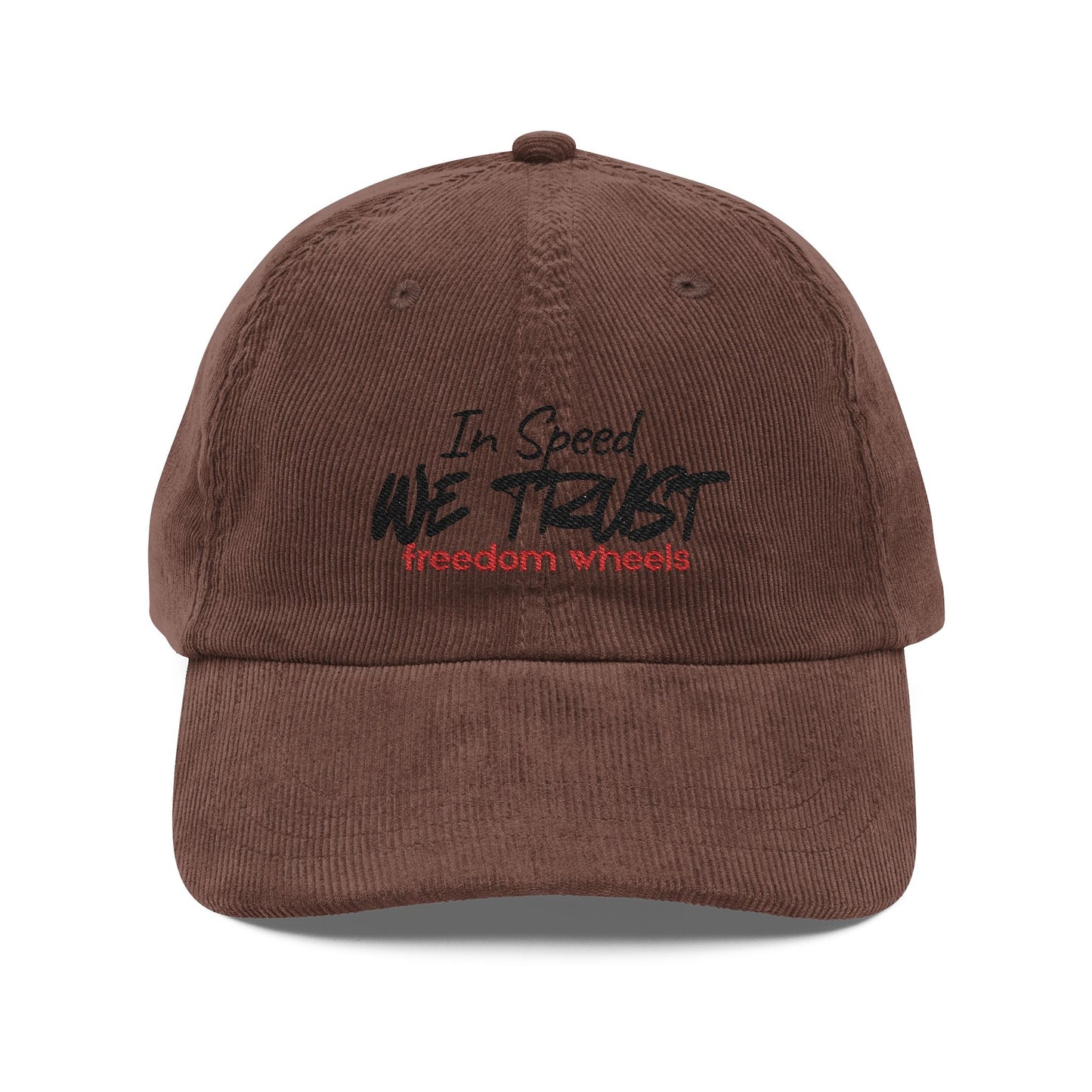 Vintage  "In Speed We Trust" Cap