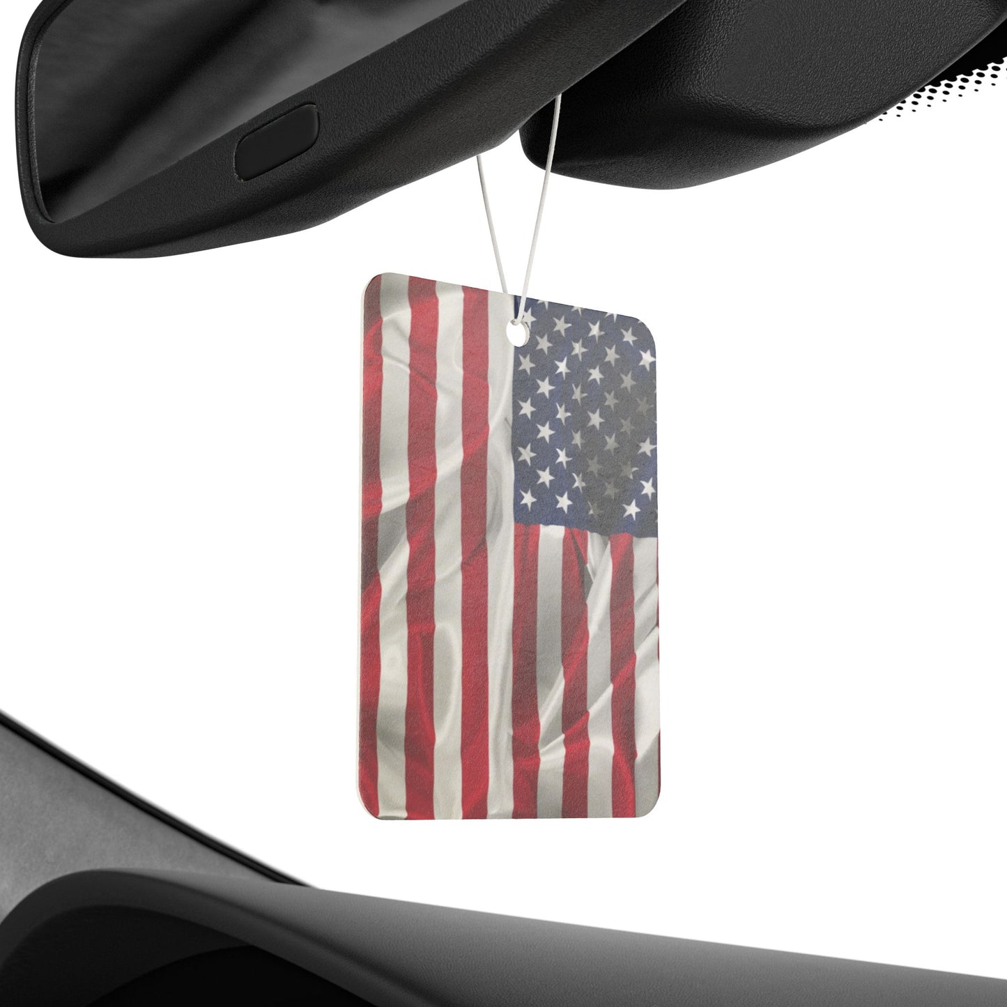 American Flag Car Air Freshener