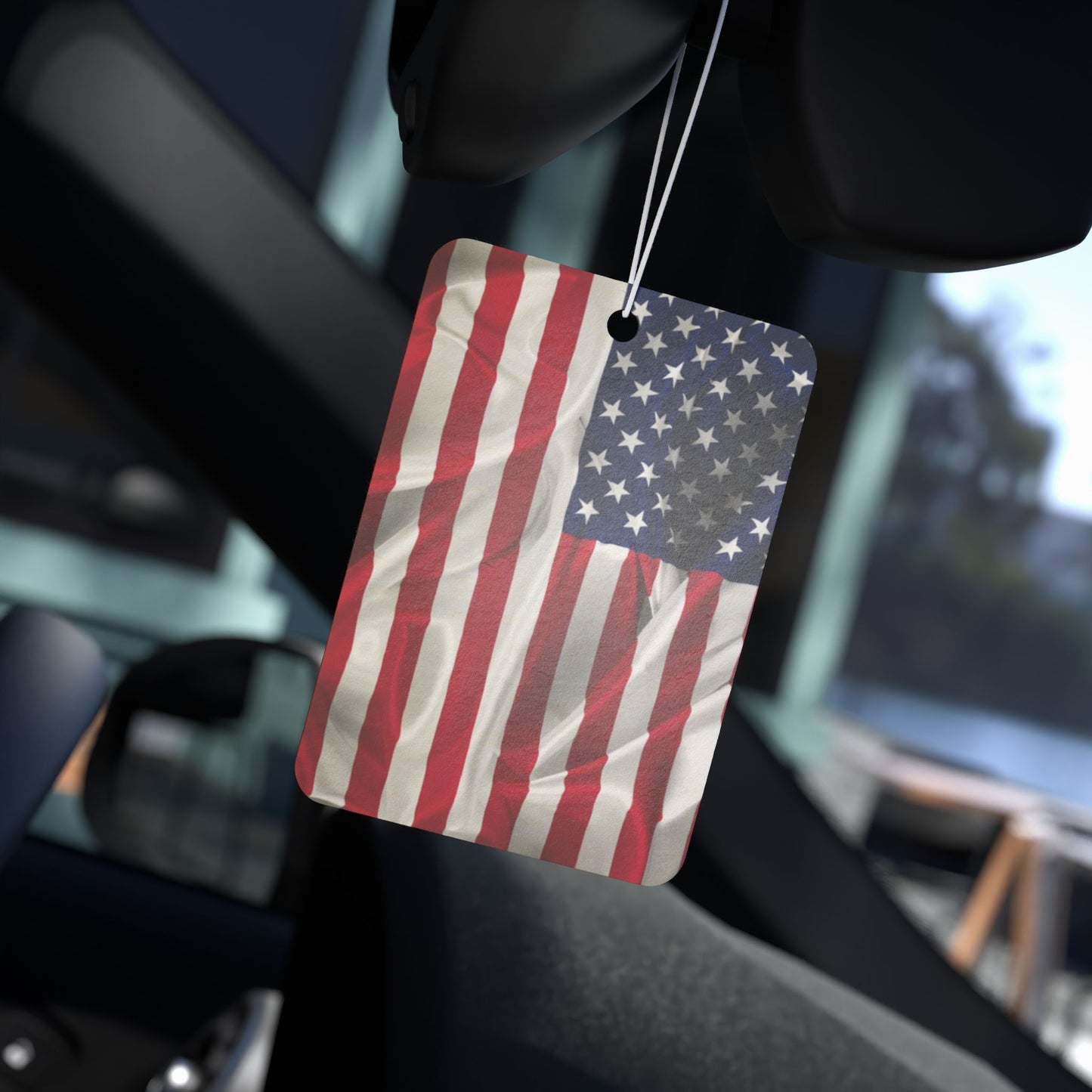 American Flag Car Air Freshener