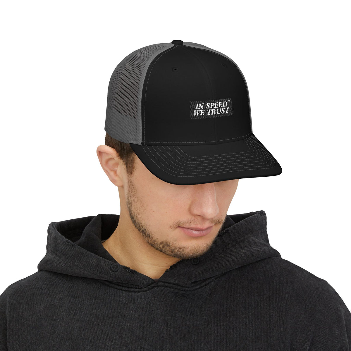 "En la velocidad confiamos" Bordado - Gorra trucker