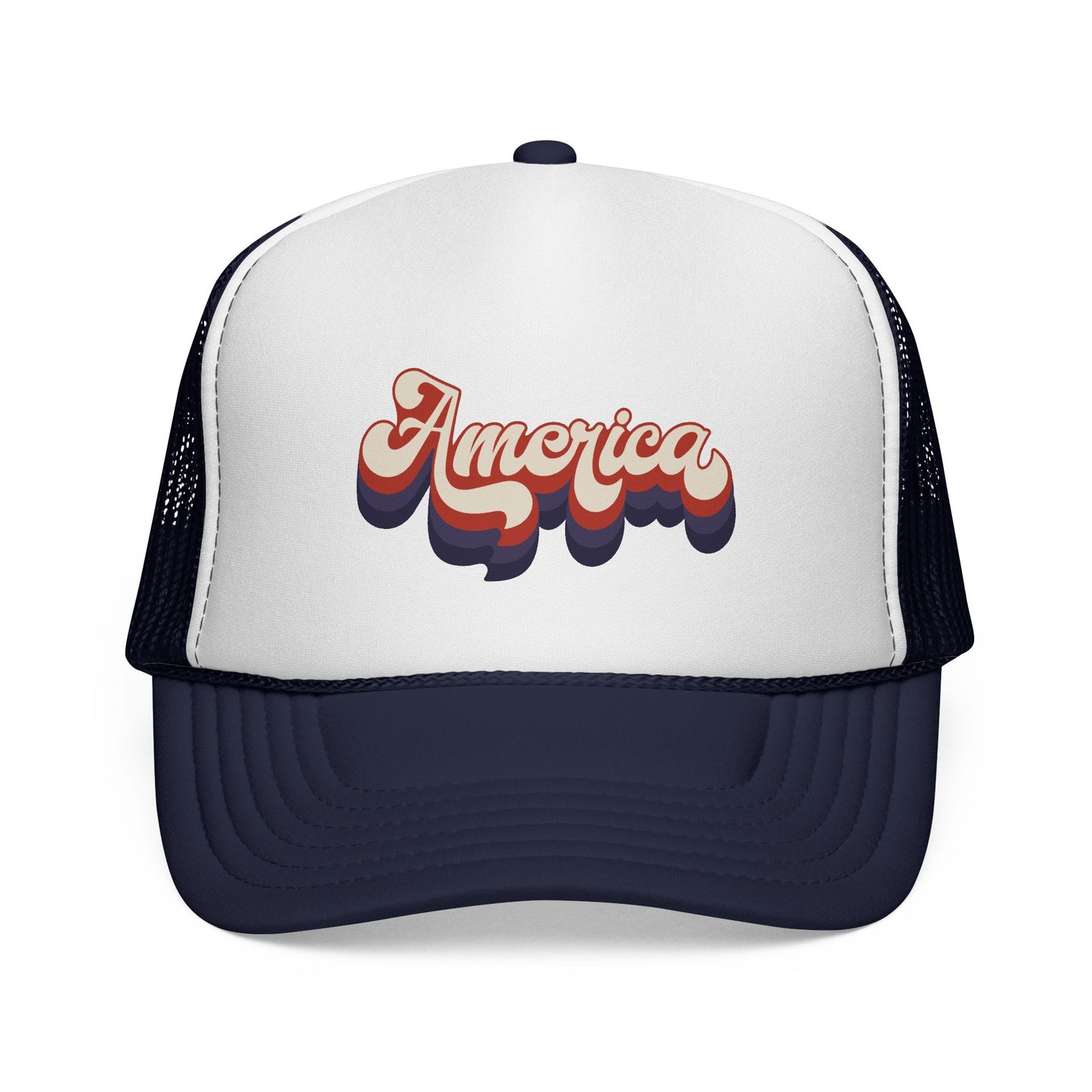 America Retro Trucker Cap