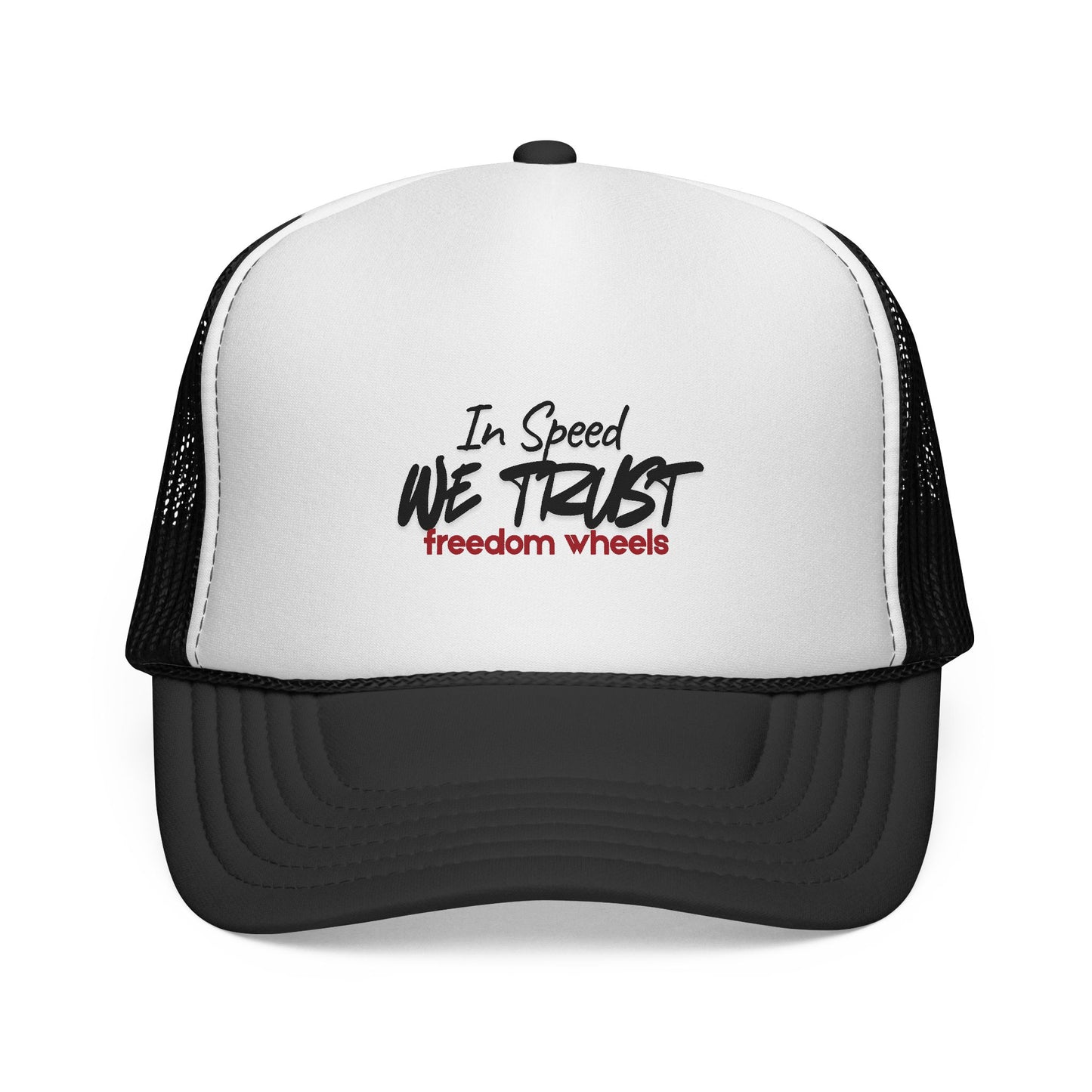 "In Speed We Trust" - Trucker Cap