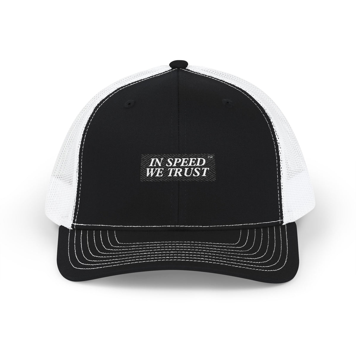 "En la velocidad confiamos" Bordado - Gorra trucker