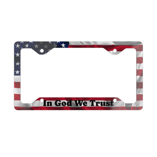 "In God We Trust" - License Plate Frame