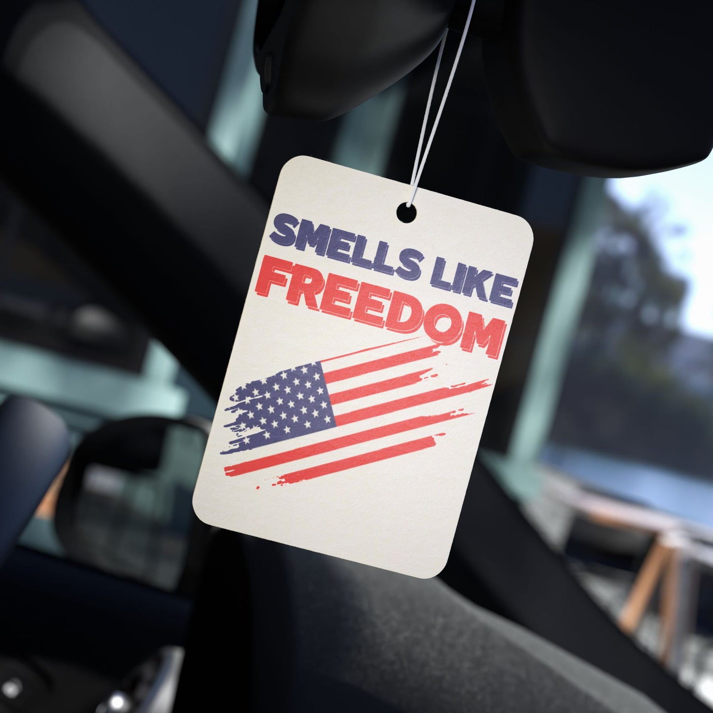 "Smells Like Freedom" Car Air Freshener